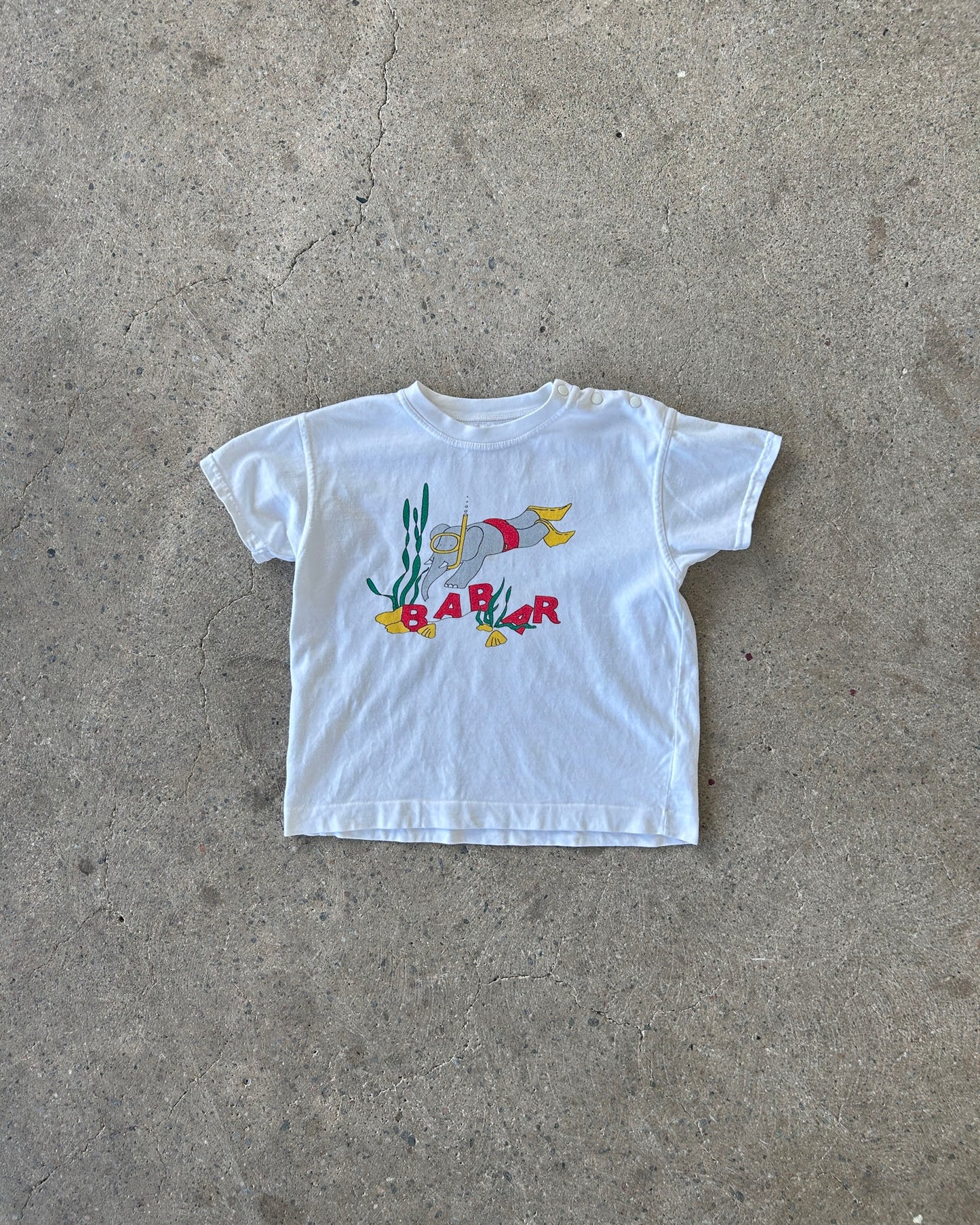 babar diving t-shirt