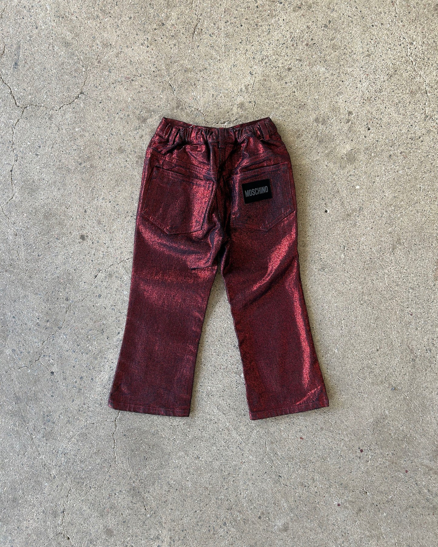 moschino glitter pants