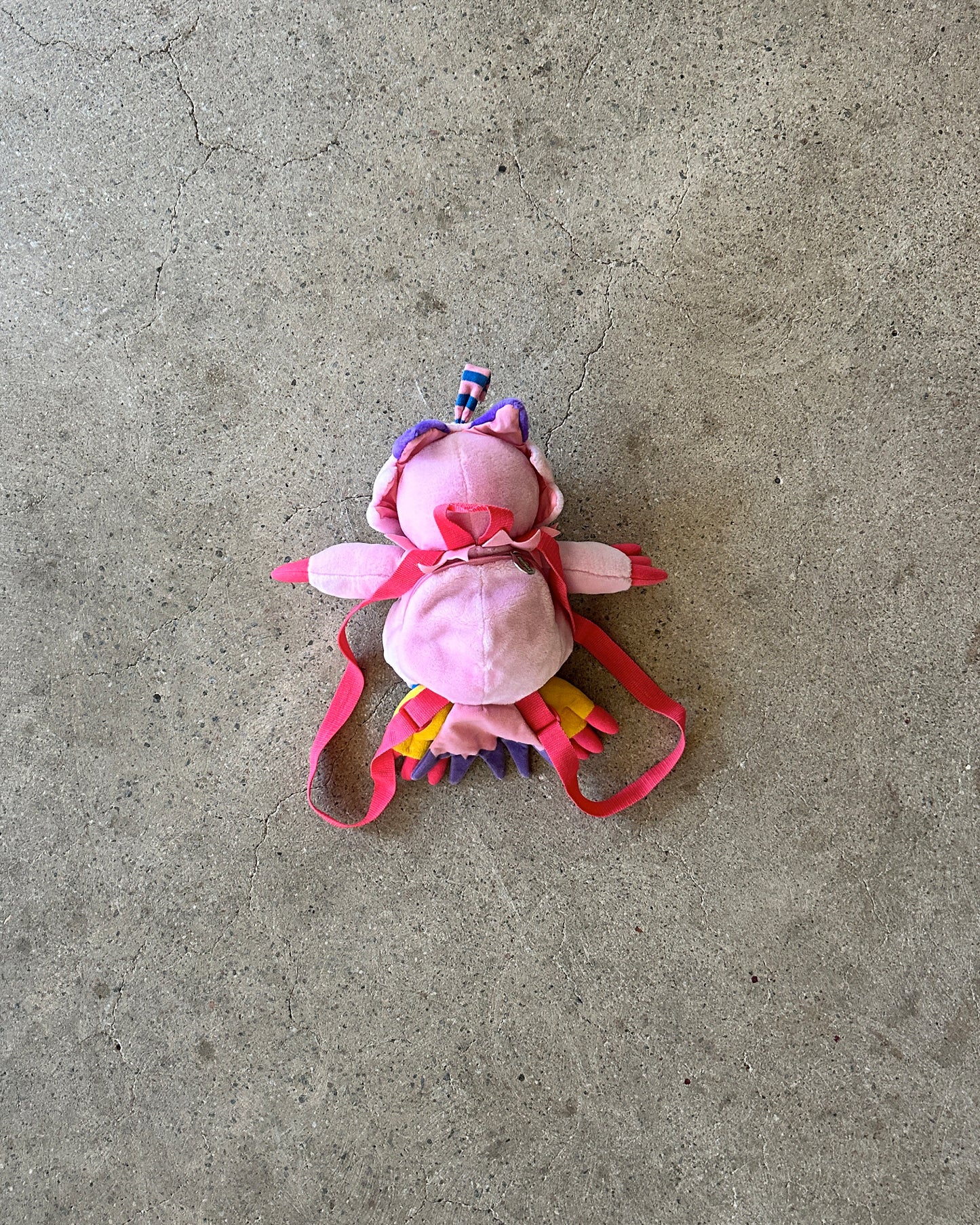 digimon biyomon plush backpack