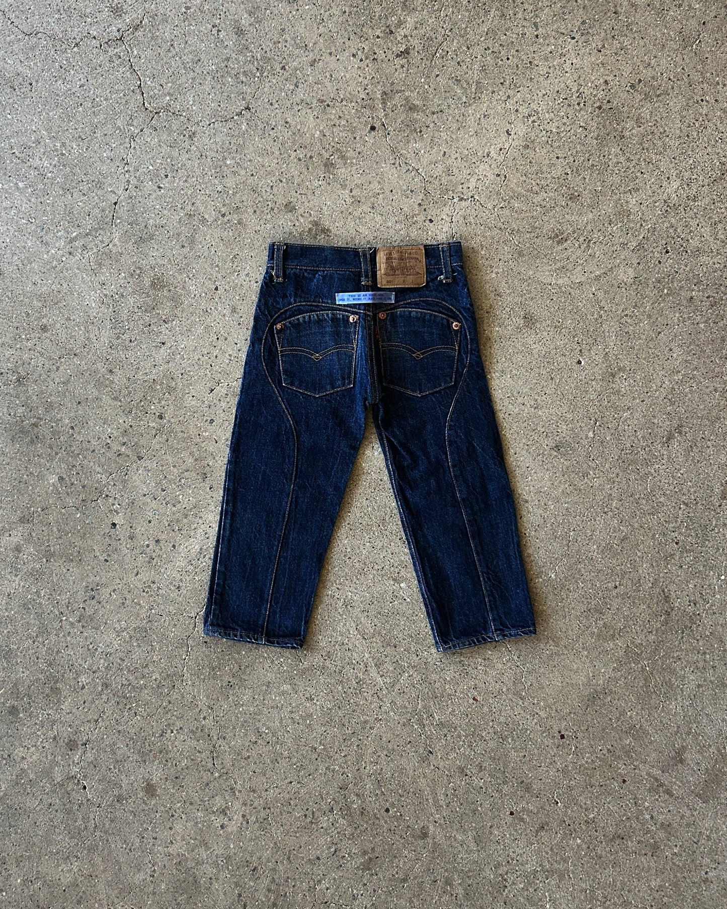 levi's strauss 501 denim jeans