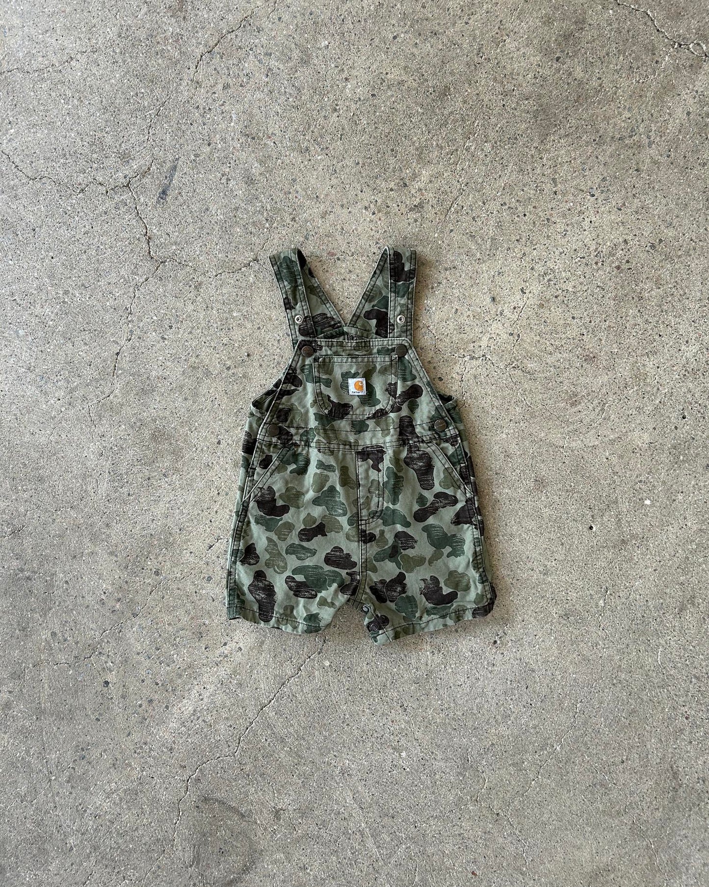 carhartt camo dungaree shorts