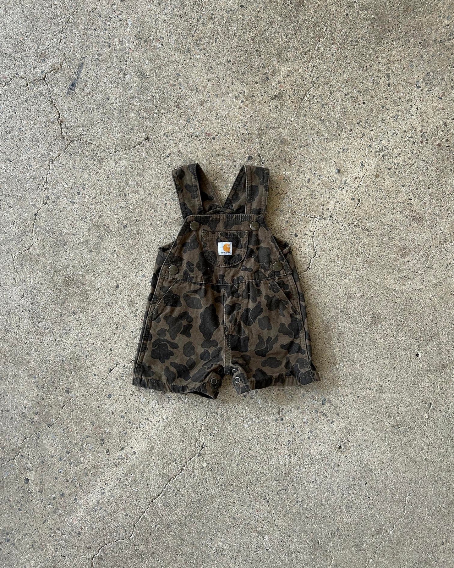 carhartt camo dungaree shorts