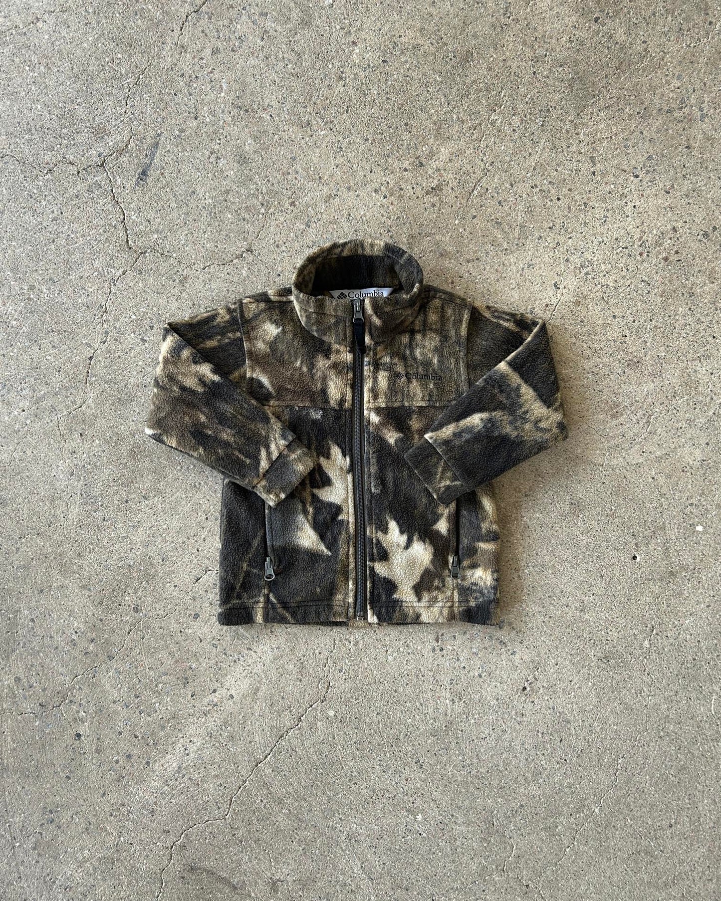 columbia camo fleece jacket
