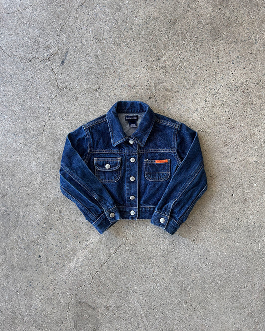 ralph lauren cropped denim jacket