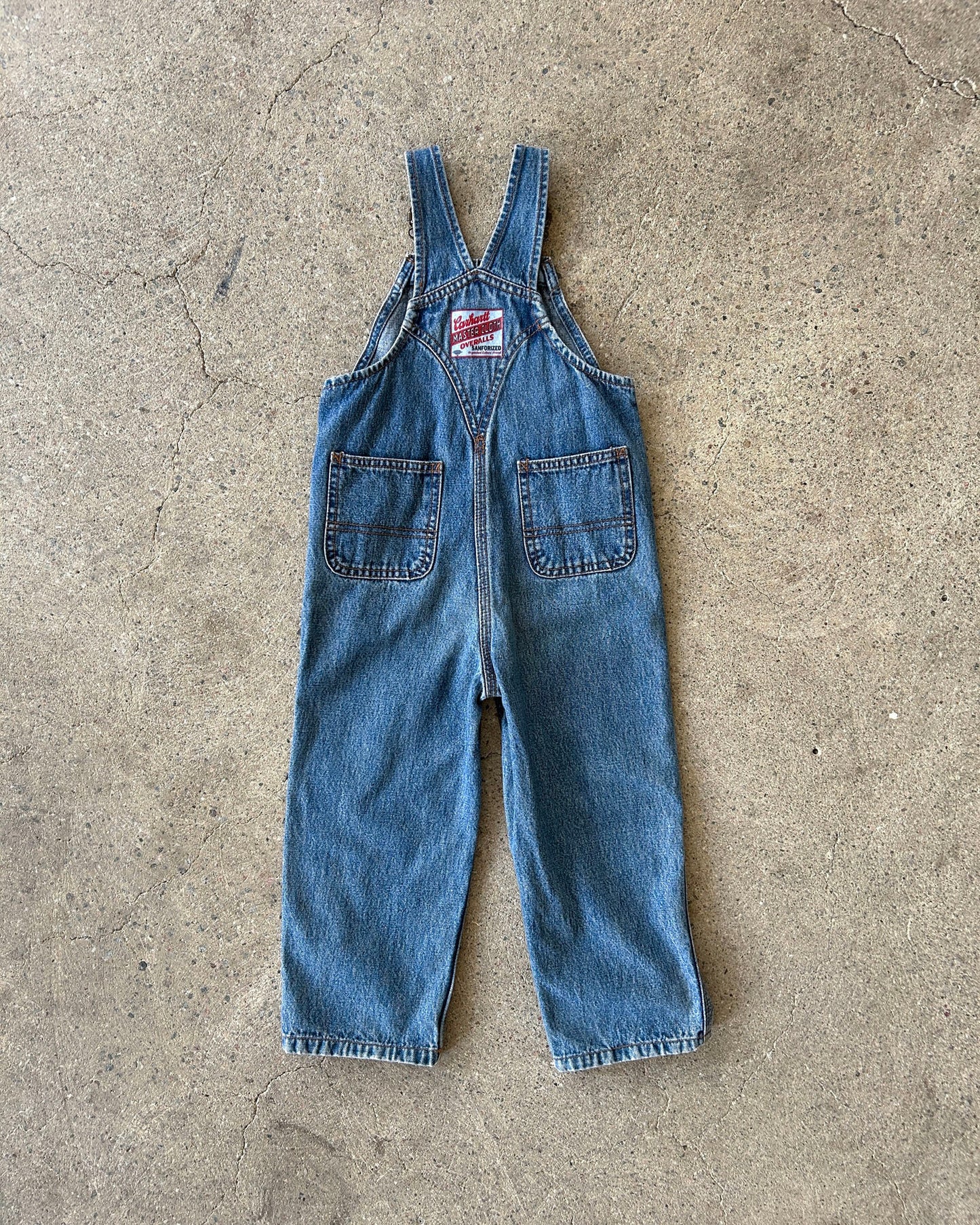 carhartt denim dungarees