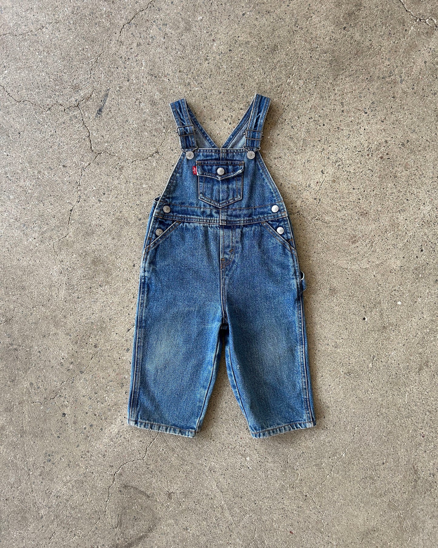 levi's strauss denim dungarees