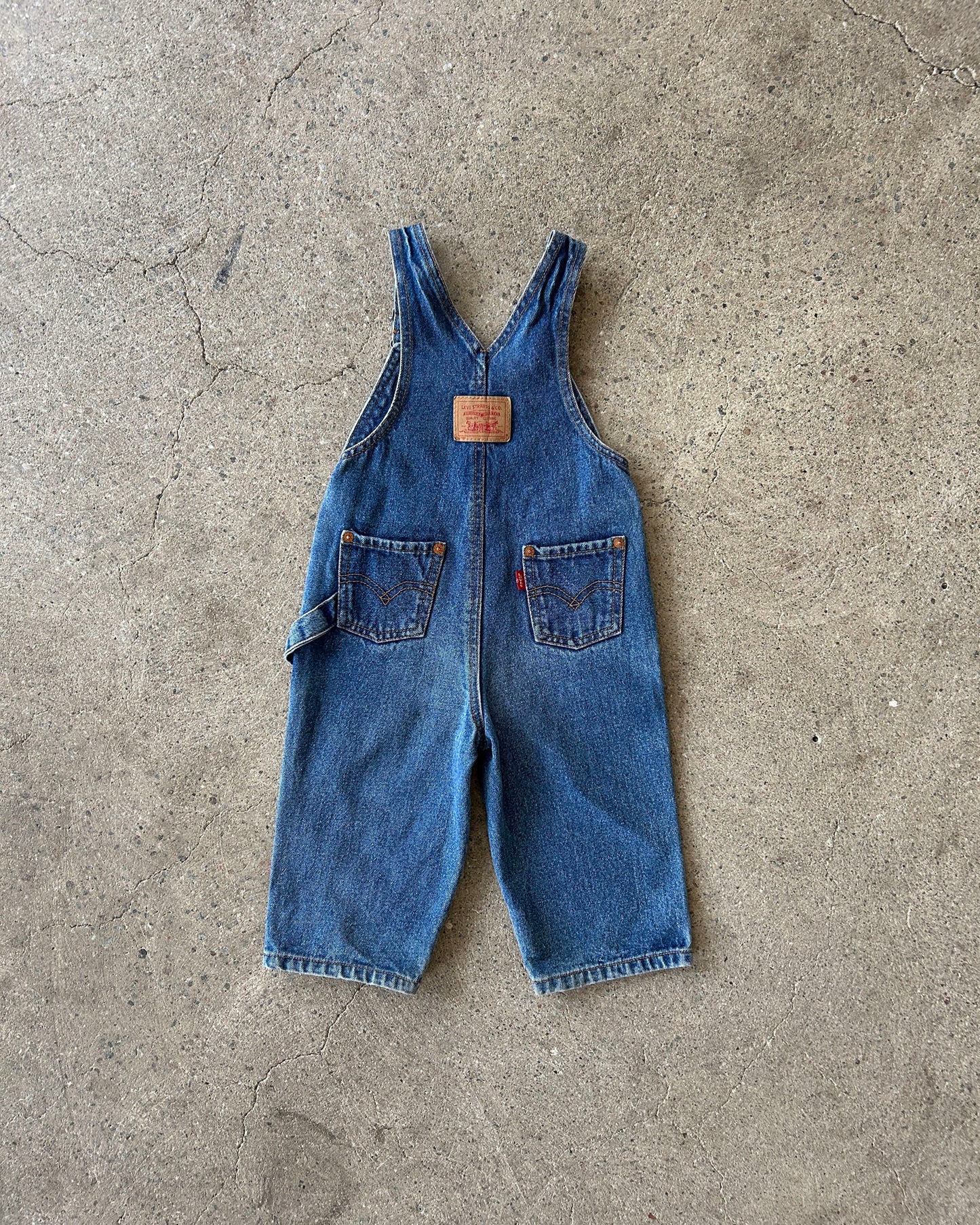 levi's strauss denim dungarees