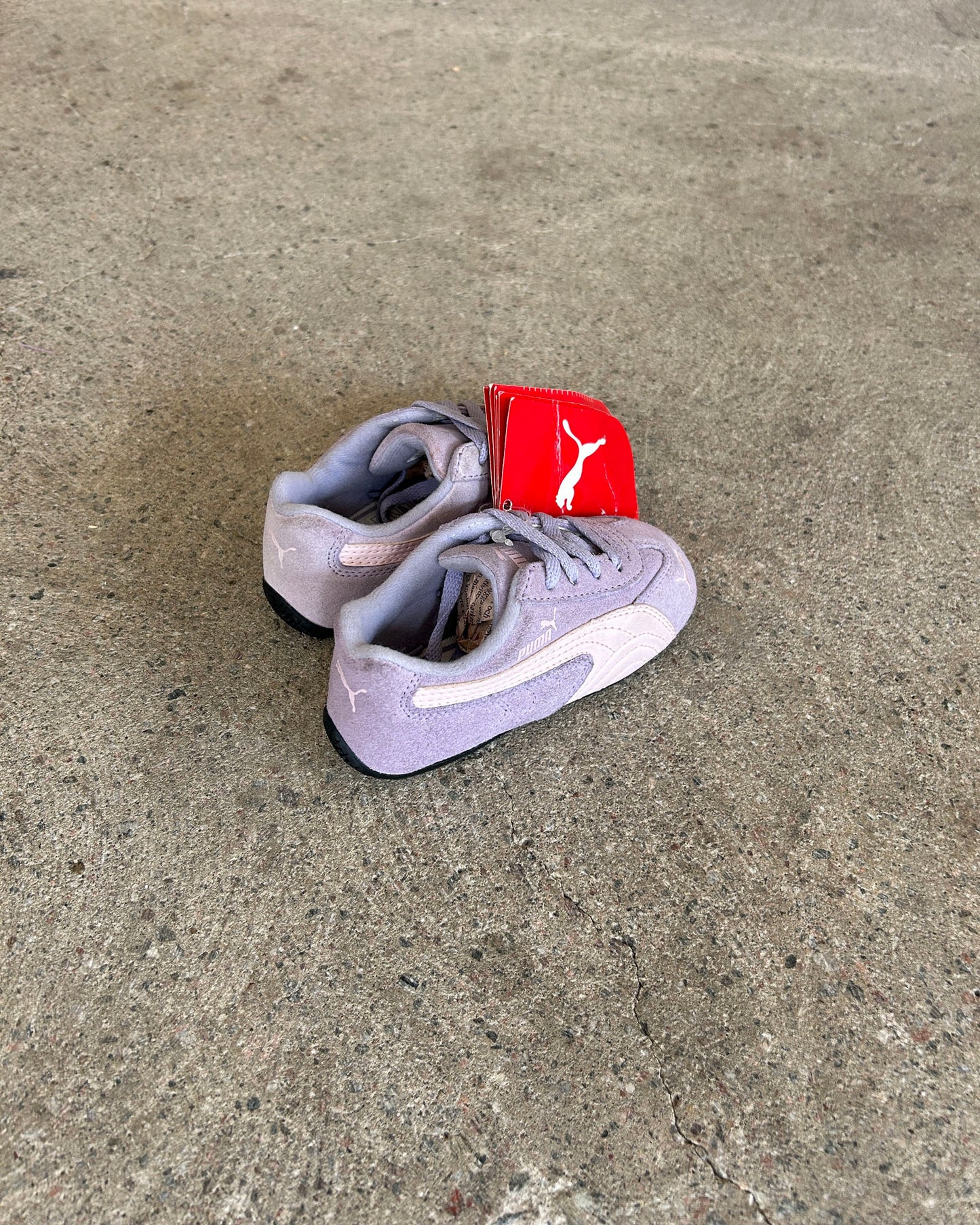 puma speedcat low lavender