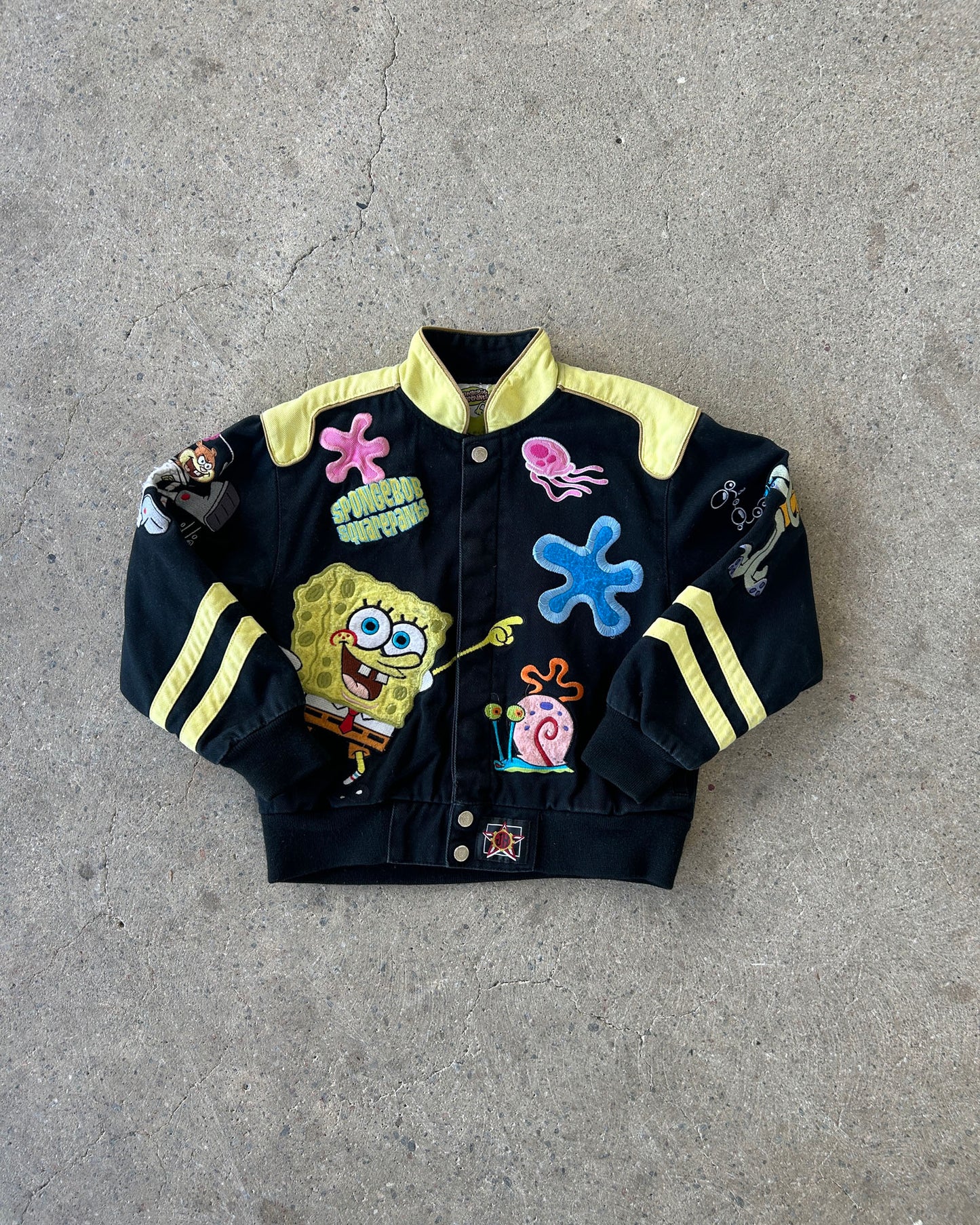 spongebob racing jacket