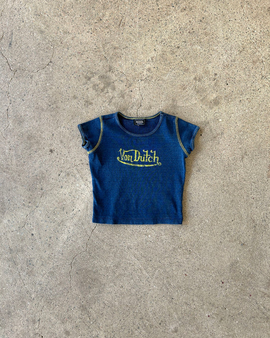 von dutch cropped t-shirt