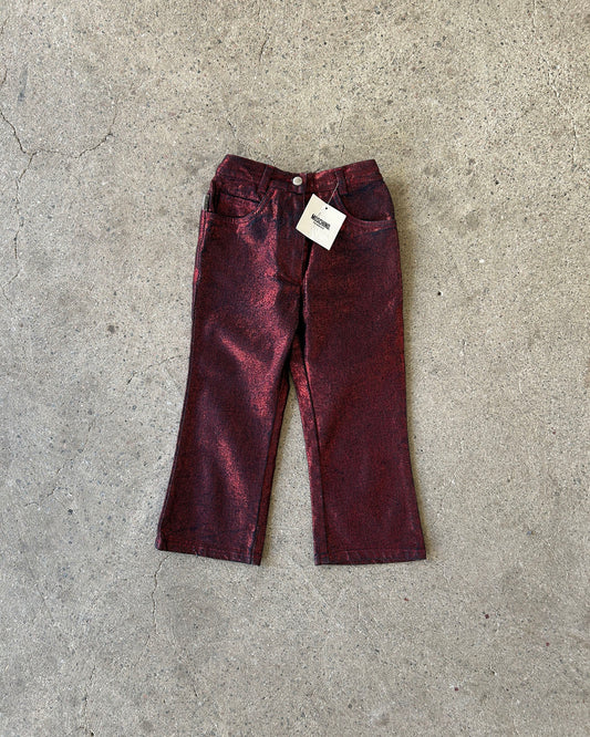 moschino glitter pants
