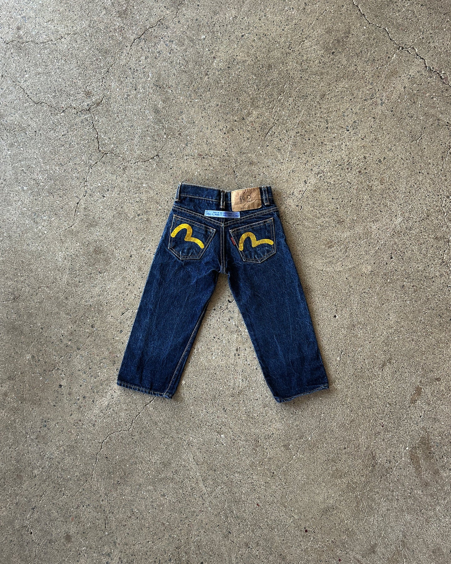 evisu genes seagull jeans