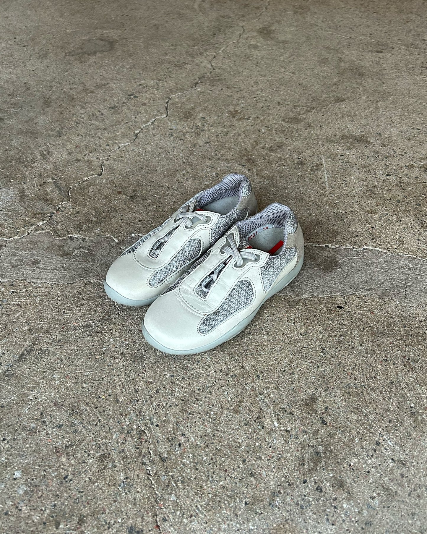 prada americas cup leather sneakers